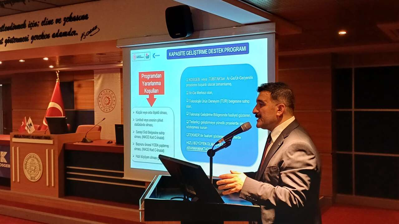 KOSGEB’in Yeni Destek Programları Muğla’da Tanıtıldı: Son Başvuru 31 Ekim 1
